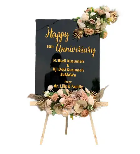 Papan Bunga Akrilik Pulau Pari